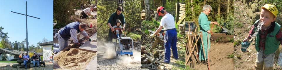 Fotocollage: Ora et labora