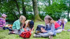 Foto: Jugendfreizeit im Wald