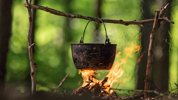 Foto: Lagerfeuer